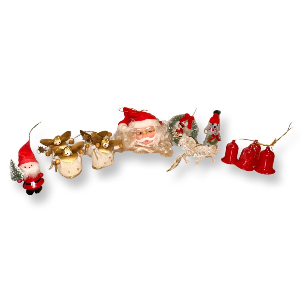 VINTAGE CHRISTMAS ORNAMENTS